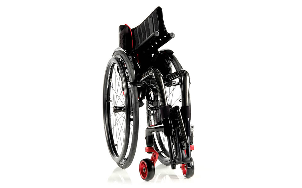 Een ultralichte rolstoel met ongeëvenaarde vouwprestaties